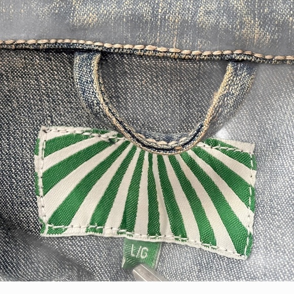 Roadrunner Ladies Medium/Dark Wash Denim Jacket - Picture 8 of 10